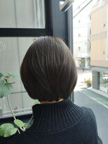 オーク ナチュリ(OAK×NACHUL)&nbsp;スモーキーカラー　オリーブベージュ　ショートボブ