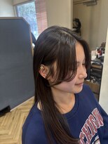 アルター(aL ter)&nbsp;ピンクベージュ/アンブレラカラー/前髪/鎌取/林愛華