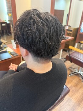 トコラソ セカンド 松戸(tocolaso second) シャドウ×ツイストパーマ