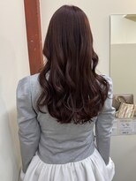 ヒントステーション(HINTSTATION)&nbsp;〈浅草 半個室〉ピンクブラウン×ロングウェーブ
