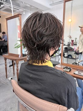 サンノット(SUN KNOT) ウルフカット/マッシュウルフ/ショートウルフ/ウルフパーマ