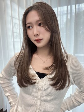 リリー(Lilley) 【稲永麻衣】レイヤーカット+顔周りカット+韓国ヘア