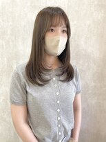 ユウォン 四日市(YUWON)&nbsp;透けるベージュ × レイヤーで垢抜け♪