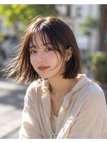 グロウ 赤羽(grow)&nbsp;ボブ×透明感ブラウン×艶髪