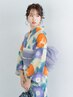 【10/17(土)限定 淀川花火大会！ 】浴衣着付け＋ヘアセット★梅田浴衣★￥4800