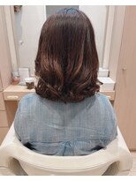 コーエン(cowen)&nbsp;ボブルフ段カット短め前髪デザインカラー似合わせイメチェン40代