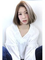 ブラン 天王寺(Blanc)&nbsp;【Blanc】パールグレージュ×ボブ