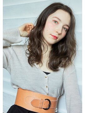 ラレイ(Lalei) 【Lalei】クラシカルくせ毛風セミディ【表参道】 辻幸奈