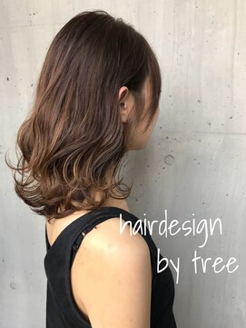 美容室 ツリー(Tree) ノンブローでおさまる大人ボブ 『Tree hairsalon 』本厚木