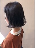 ミニボブの切りっぱなし。