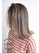 ルーヴェ(LOWE)&nbsp;LOWE 池谷外国人風ハイライトと大人のブラウンベージュStyle