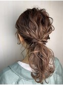 簡単ヘアアレンジ