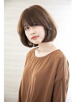 松本平太郎美容室 土浦パートワン(PART1)&nbsp;ふんわりボブ×30代