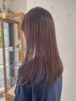 リッカ(RICCA)&nbsp;透明感がかわいい☆ピンクブラウンの艶カラー