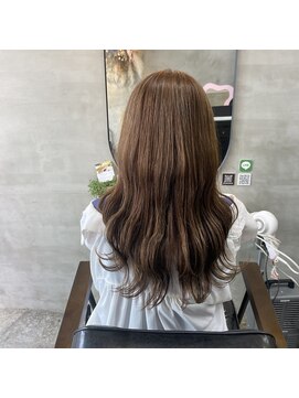 スラン(sran hair and spa) ハイライトで透明感グレージュ♪