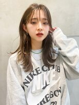 銀座　LIBERTE透明感ブラウン×レイヤースタイル
