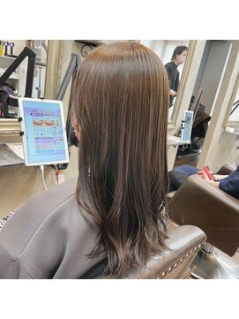 ネコ 稲毛(neco) モカグレージュ【稲毛/稲毛駅/縮毛矯正/千葉/千葉駅】