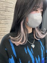 マール(MAAR)&nbsp;white pink/インナーカラー