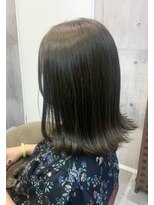 ヘアリゾートエーアイ 浅草店(hair resort Ai)&nbsp;ダークオリーブアッシュカラー