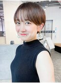 グレージュカラーグレーベージュフレンチカジュアル_ba419422