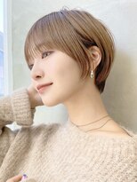 ソーコ 渋谷(SOCO) 大人ショートボブ丸みショートマッシュショートカット前髪あり