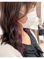 ミラク 町田(MIRAC)&nbsp;イヤリングカラー/ピンクパープル