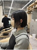 【ワンランク上のボブ】切りっぱなしショートボブ【浦和】