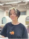 ハンサムショート × フェイスフレーミング