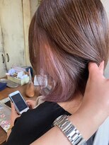 トト 船橋店(toto.)&nbsp;黒髪/グレーベージュ/レイヤーロング/前髪パーマ[西船橋/津田沼]