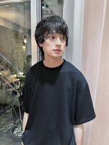 ジェノ(JENO by apish)&nbsp;メンズパーマ/波巻き/ハイライト/マッシュパーマ/ウルフ