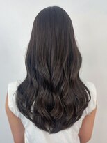 アルバム 新宿(ALBUM SHINJUKU)&nbsp;アッシュグレージュ_グレーベージュレイヤーロング_ba471362