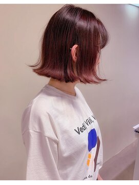 ナループロア ルームー(Nalu pu loa ROOMOO) ゆるまきタッセルカット/タッセルカット/タンバルモリ/韓国ボブ