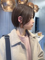 ロンドジェネルーズ 柏(Lond generous)&nbsp;【小林翼】ショート/ボブ/顔まわり/前髪/縮毛矯正/白髪ぼかし/柏