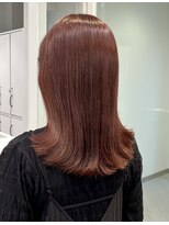 ウル 表参道(HOULe)&nbsp;髪質改善　耐熱トリートメント　レイヤー　ベージュ【表参道】