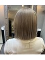 美容室 杏樹 ハイトーンカラー