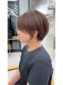 黒髪カタログ/ボブルフ/小顔に見せるヘア/ワンレン