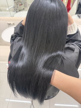 ガガ 心斎橋(GAGA) 韓国/ハイトーンカラー/ワンホンヘア/レイヤーカット/髪質改善