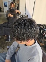 アノ(Ano.)&nbsp;縦落ちツイスパツイストスパイラルメンズカット