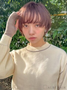 オーブヘアー スタイル 日計店(AUBE HAIR style) 20代・30代_大人可愛い_ボトルネックバング