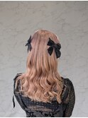 ヘアアレンジ×ダウンスタイル