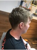 Men's short hair