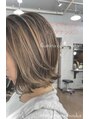 ワン(One) 切りっぱなしボブやミディアムウルフ多数オーダー!