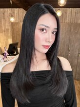 スカイ(SKY)&nbsp;透明感カラー/髪質改善/縮毛矯正/韓国風レイヤーカット