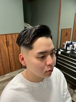 スタンドバーバー 柏(STAND BARBER)&nbsp;スペインカール／スパイキーショート/ブルーブラック/柏