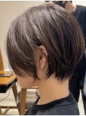 20代30代40代50代大人ナチュラルレイヤーショートボブ