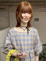 イル(iru)&nbsp;オレンジベージュ　ブリーチなし