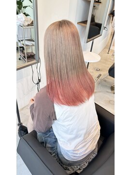 アミィ 半田青山店(Ami) ミルクティー＆グラデーションピンク