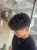 アッシュ 等々力店(Ash) 今っぽい色気とラフさを両立◎波巻きスパイラル