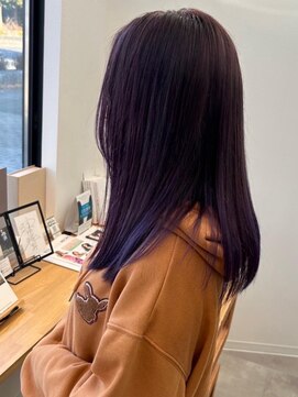 ハナバイリズ(HANA by RIZ) ハイトーン ブリーチ パープル