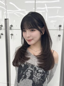 アマトウキョウスマートサロン(AMA TOKYO×Smart Salon) くびれミディ/トレンド韓国ヘア/くびれ巻き/レイヤーカット